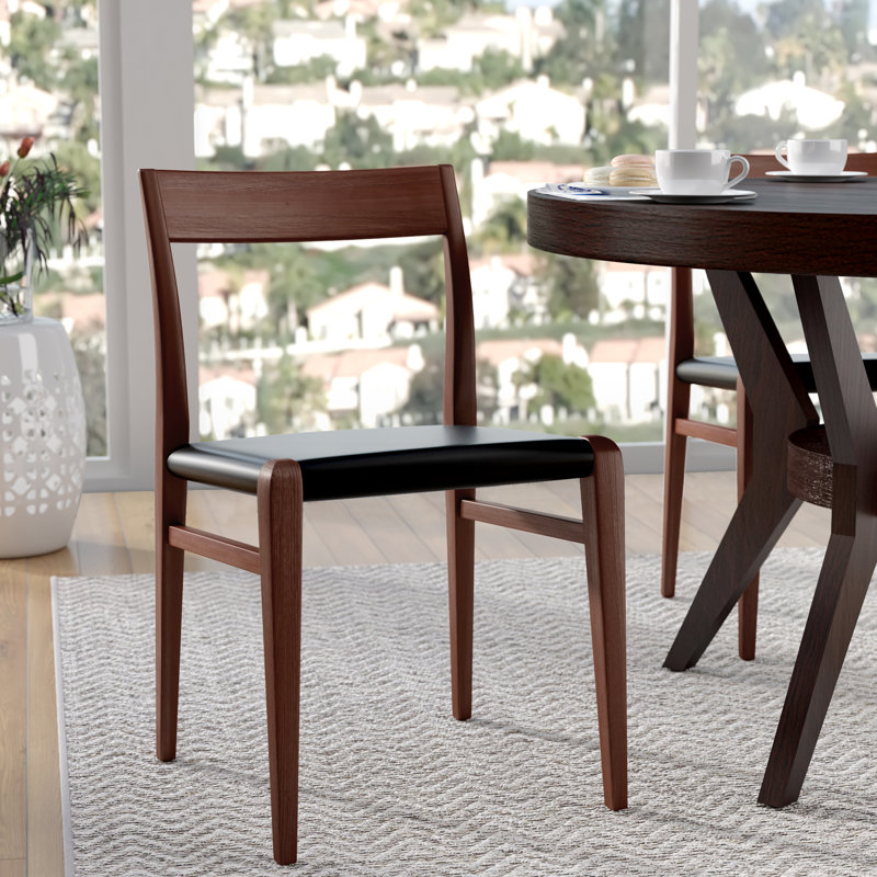 Holsworthy Solid Wood Stacking Dining Chair AllModern